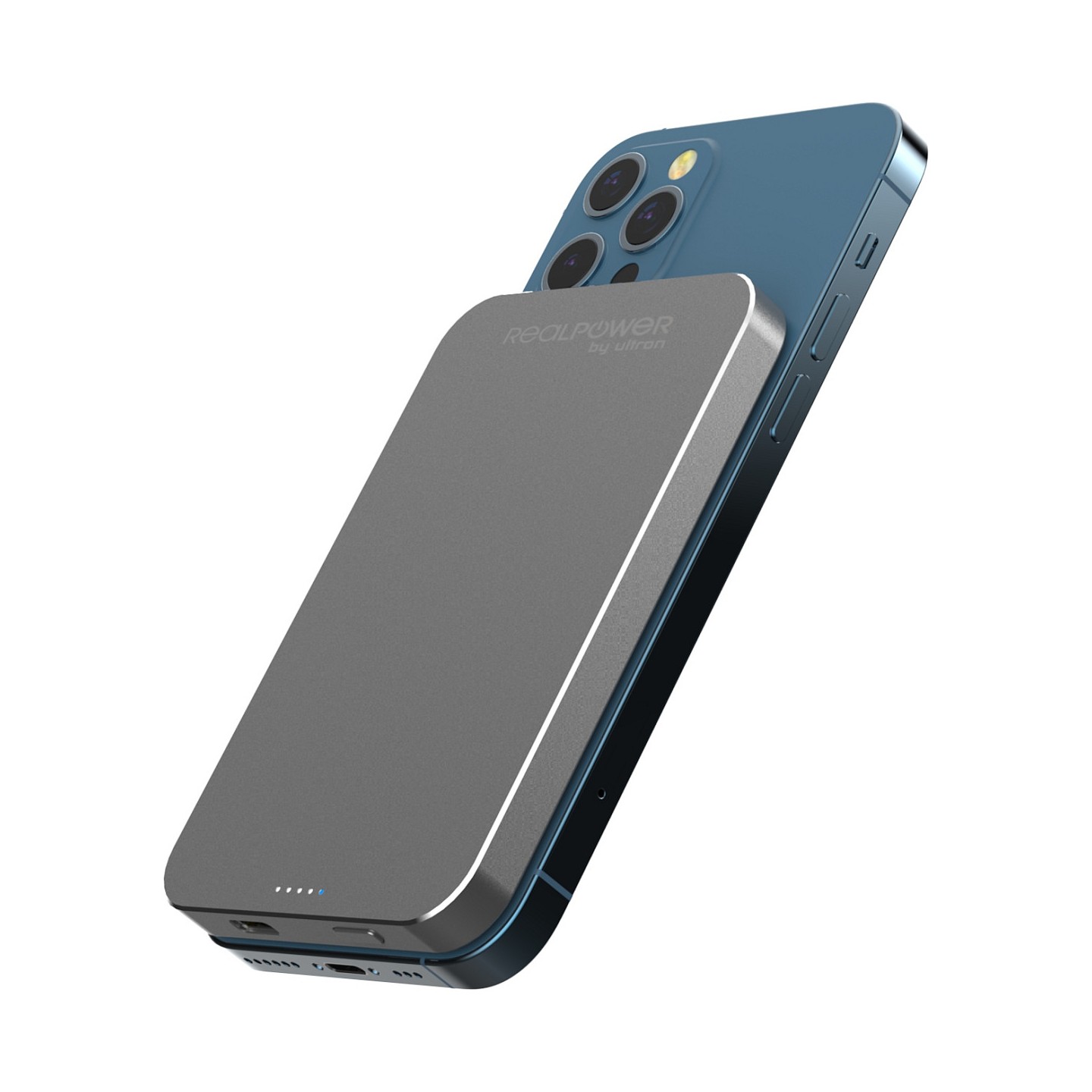 RealPower Powerbank PB-5000 MAG grau 5.000mAh — Buy in Cyprus with Fast Delivery