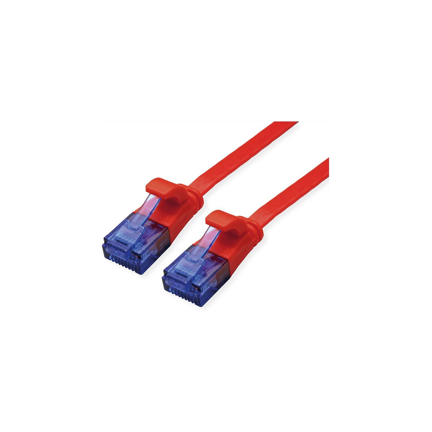 VALUE Patchkabel Cat.6A (Class EA) UTP. extra-flach. rot. 0.5 m — Buy in Cyprus with Fast Delivery