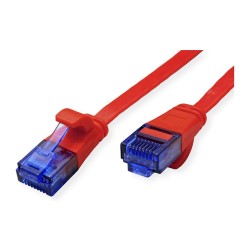 VALUE Patchkabel Cat.6A (Class EA) UTP. extra-flach. rot. 0.5 m — Buy in Cyprus with Fast Delivery