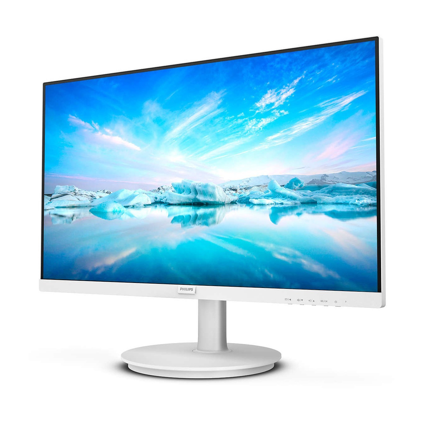 Philips 271V8AW/00 - 27-inch (68.6 cm) Full HD IPS Monitor, 75Hz, 4ms, HDMI 1.4 & VGA, White