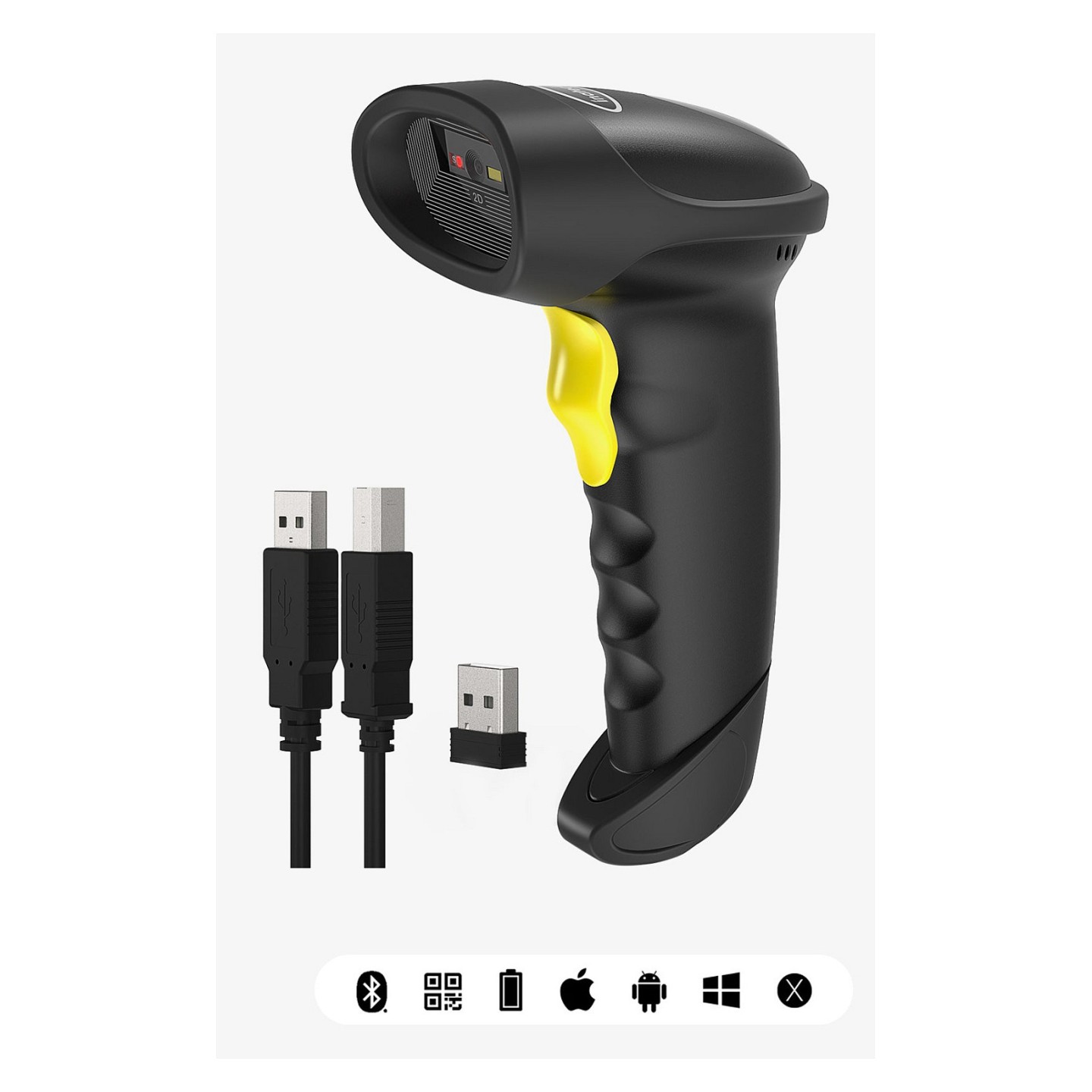 inateck Barcodescanner 50 black [BCST-50_black] — Buy in Cyprus with Fast Delivery