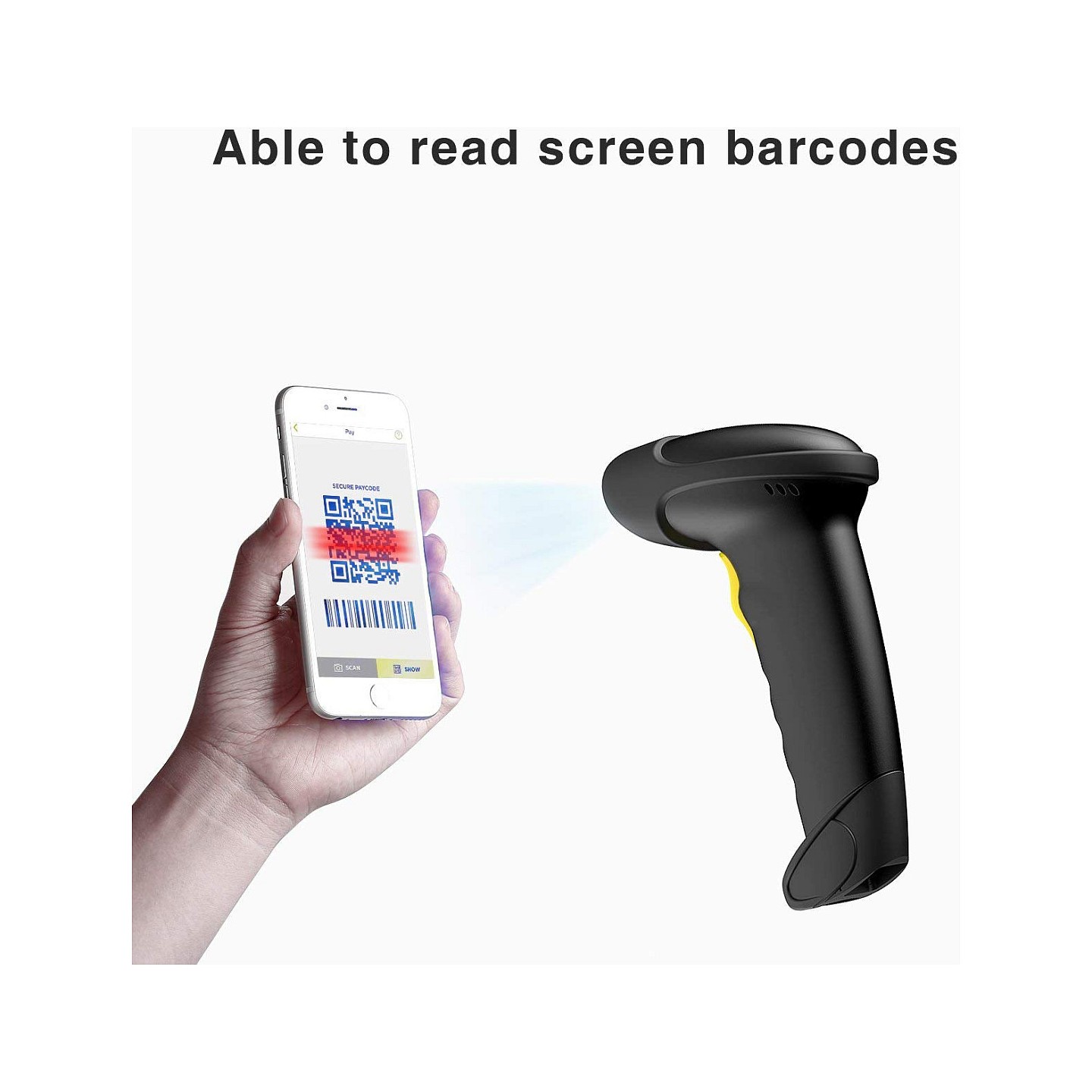 inateck Barcodescanner 50 black [BCST-50_black] — Buy in Cyprus with Fast Delivery