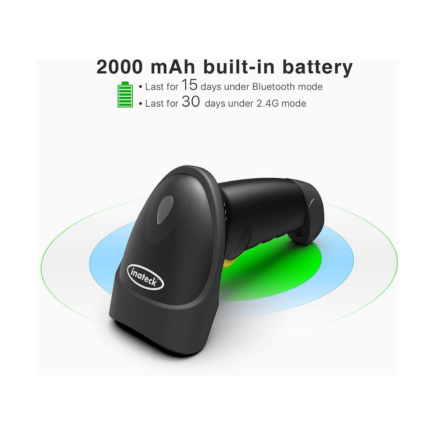 inateck Barcodescanner 50 black [BCST-50_black] — Buy in Cyprus with Fast Delivery