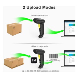 inateck Barcodescanner 50 black [BCST-50_black] — Buy in Cyprus with Fast Delivery