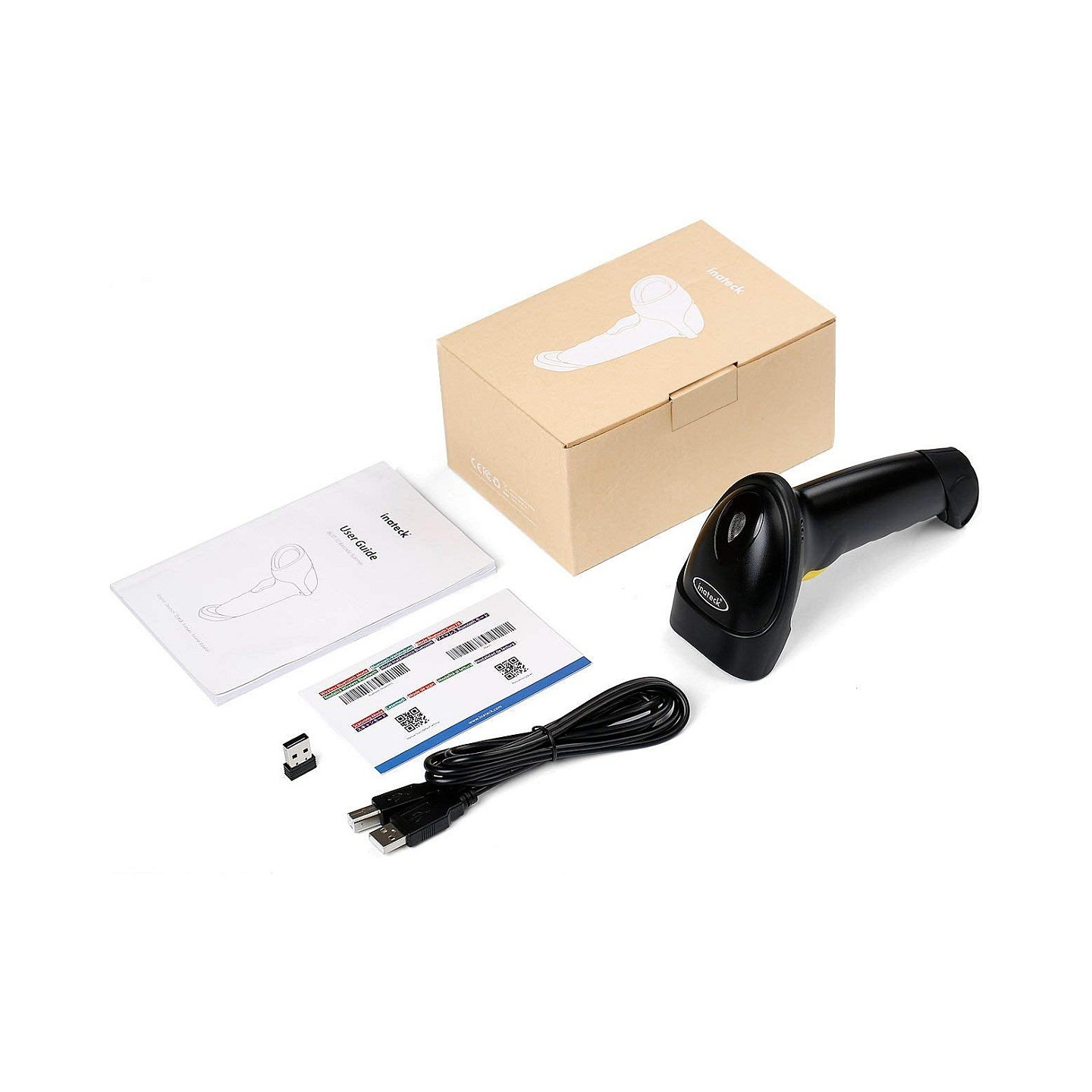 inateck Barcodescanner 50 black [BCST-50_black] — Buy in Cyprus with Fast Delivery