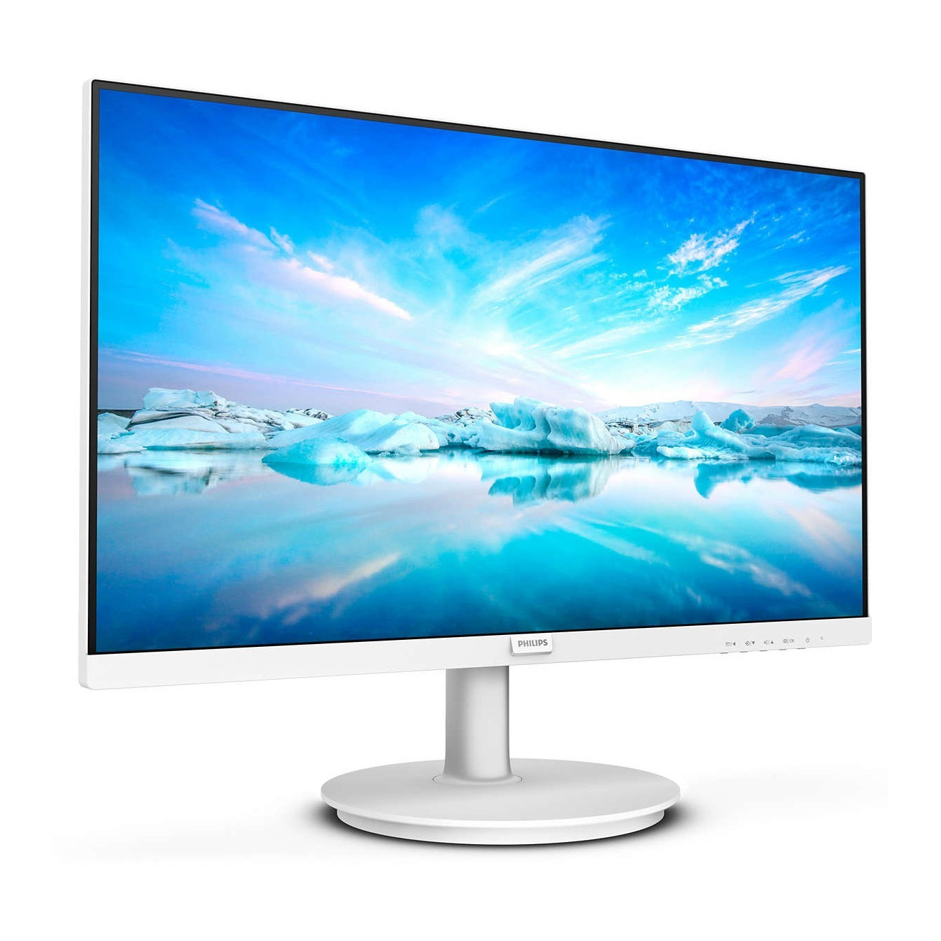 Philips 271V8AW/00 - 27-inch (68.6 cm) Full HD IPS Monitor, 75Hz, 4ms, HDMI 1.4 & VGA, White