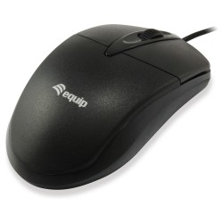 Equip Optische Maus USB Desktop Rechts-Linkshänder 1.35m sw — Buy in Cyprus with Fast Delivery