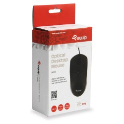 Equip Optische Maus USB Desktop Rechts-Linkshänder 1.35m sw — Buy in Cyprus with Fast Delivery