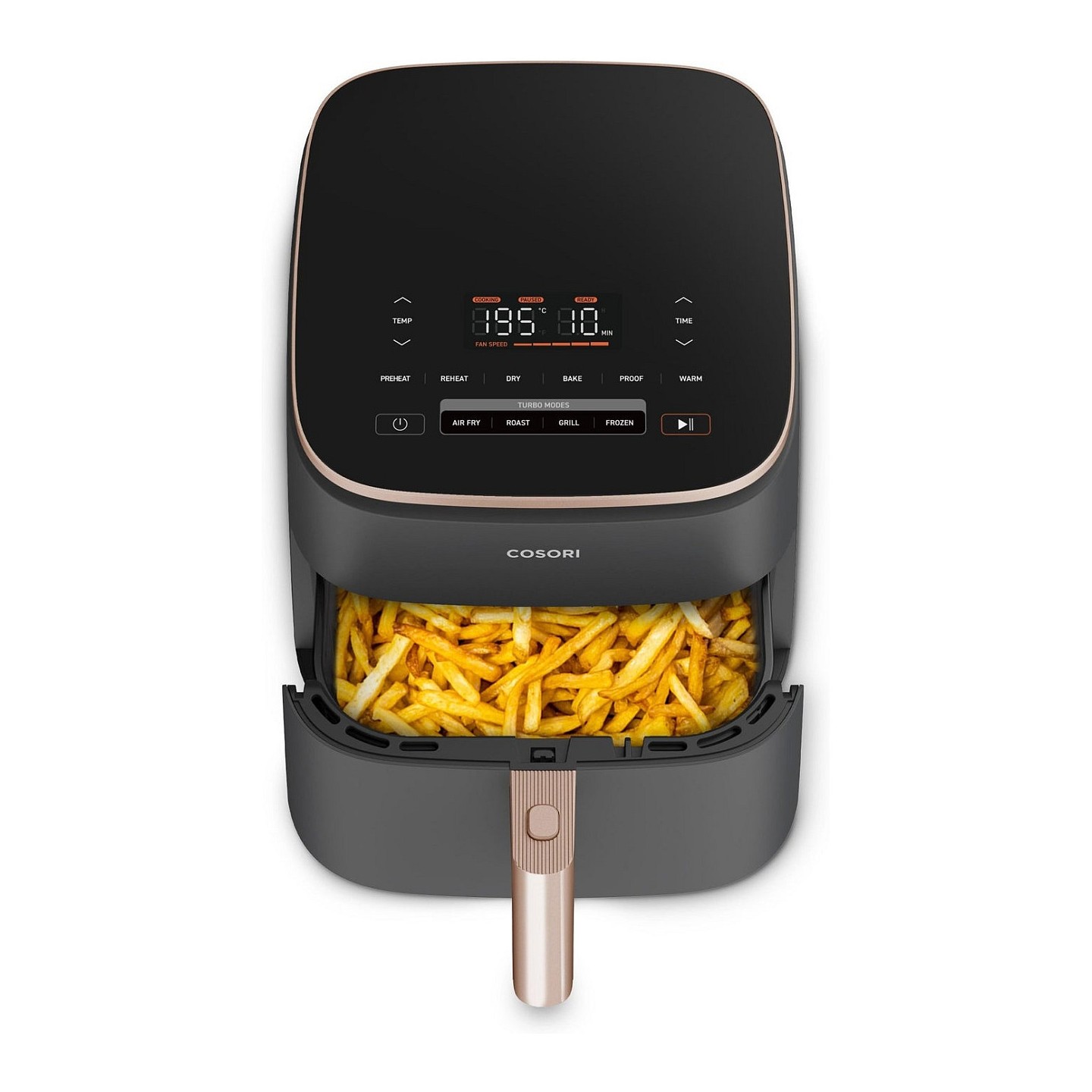 Cosori Turbo Blaze Heißluftfritteuse Schwarz — Buy in Cyprus with Fast Delivery