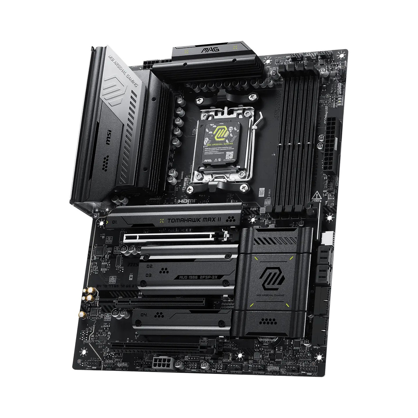MSI MAG B850 TOMAHAWK MAX WIFI II AM5 ATX Motherboard – DDR5 256GB Wi-Fi 7 | Armenius Store
