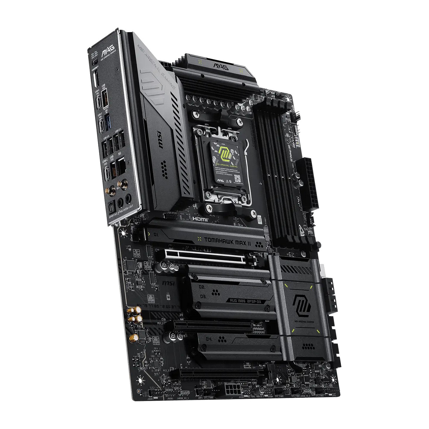 MSI MAG B850 TOMAHAWK MAX WIFI II AM5 ATX Motherboard – DDR5 256GB Wi-Fi 7 | Armenius Store