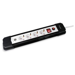 Equip Steckdosenleiste 4-fach Schuko 1.5m mit 2xUSB+Schalter — Buy in Cyprus with Fast Delivery