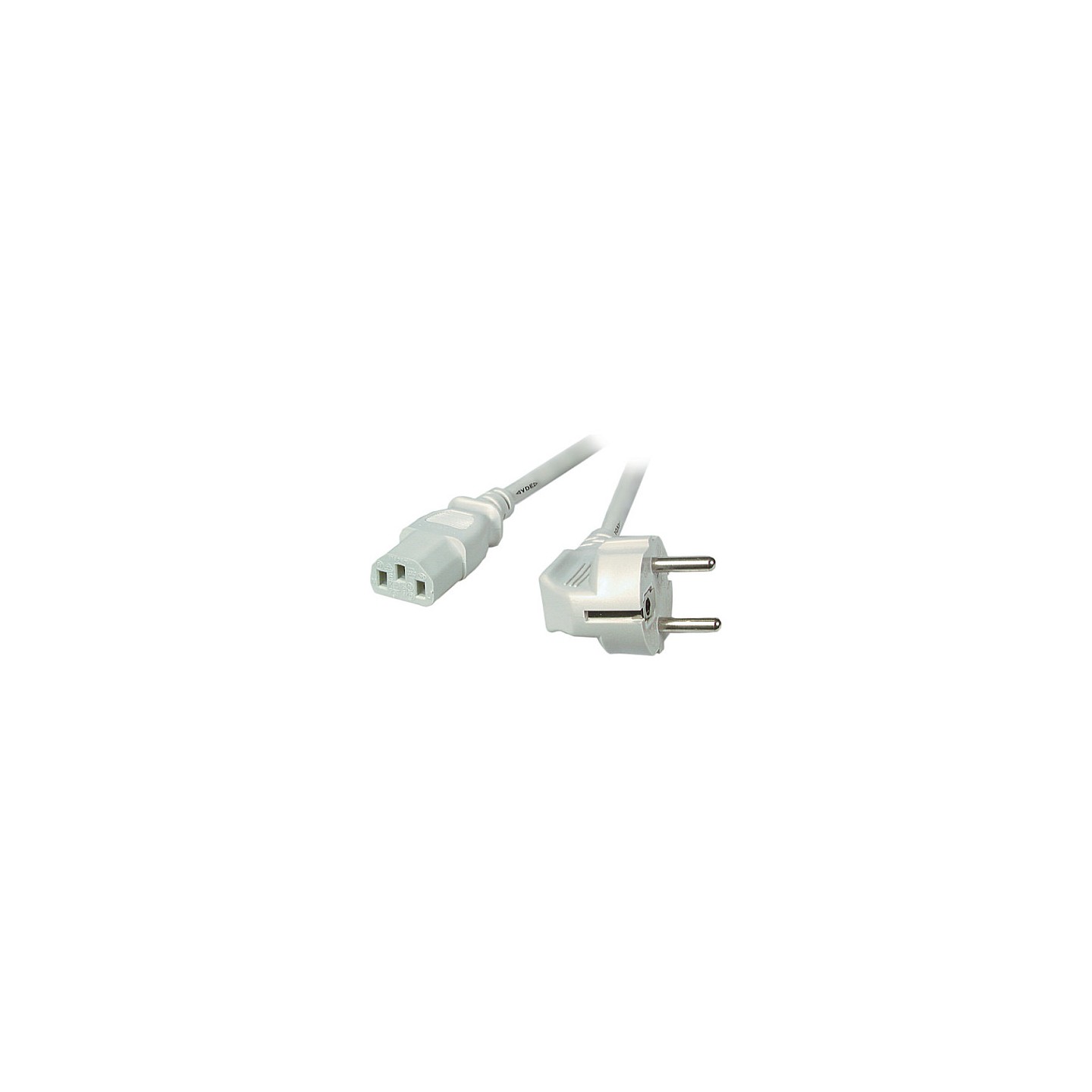 EFB Netzkabel Schutzkontakt 90°-C13 180°.grau.3.0m.3x1.00m — Buy in Cyprus with Fast Delivery