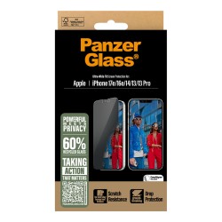 PanzerGlass Privacy UWF iPhone 16e. 14. 13. 13 Pro — Buy in Cyprus with Fast Delivery
