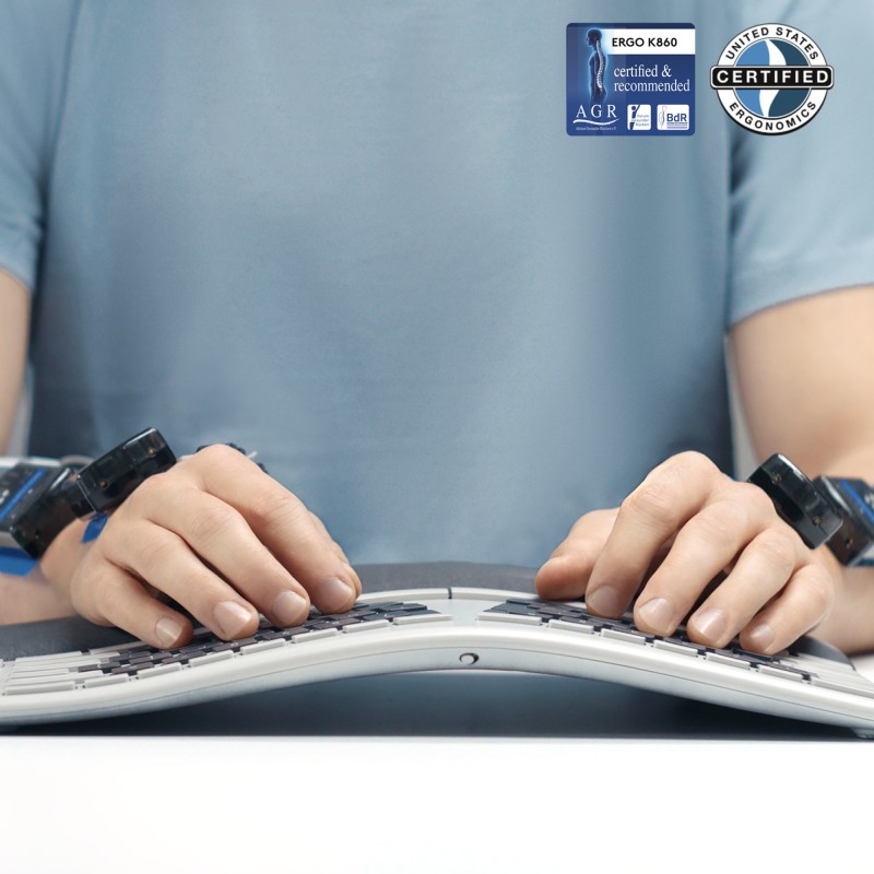 Buy Logitech ERGO K860 Wireless Ergonomic Keyboard - Graphite - US International... in Cyprus, Nicosia, Limassol, Larnaka, Pafos