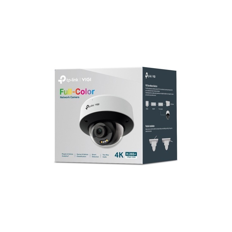Buy TP-Link Omada InSight S285 - 8MP (4K) Full-Color Dome Camera 2.8mm, IP67 Whi... in Cyprus, Nicosia, Limassol, Larnaka, Pafos