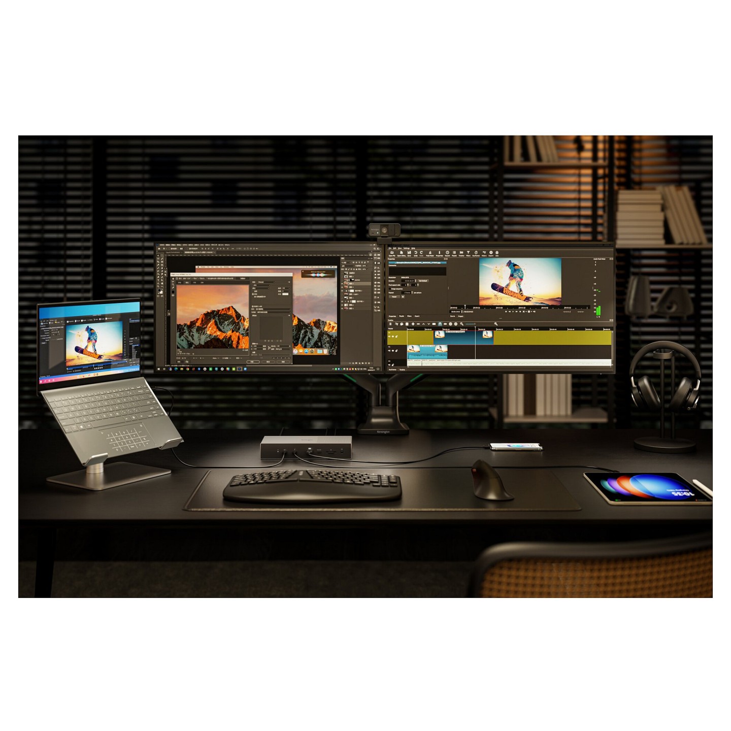 Kensington Dockingstation EQ Thunderbolt5 Triple mit 140W PD — Buy in Cyprus with Fast Delivery