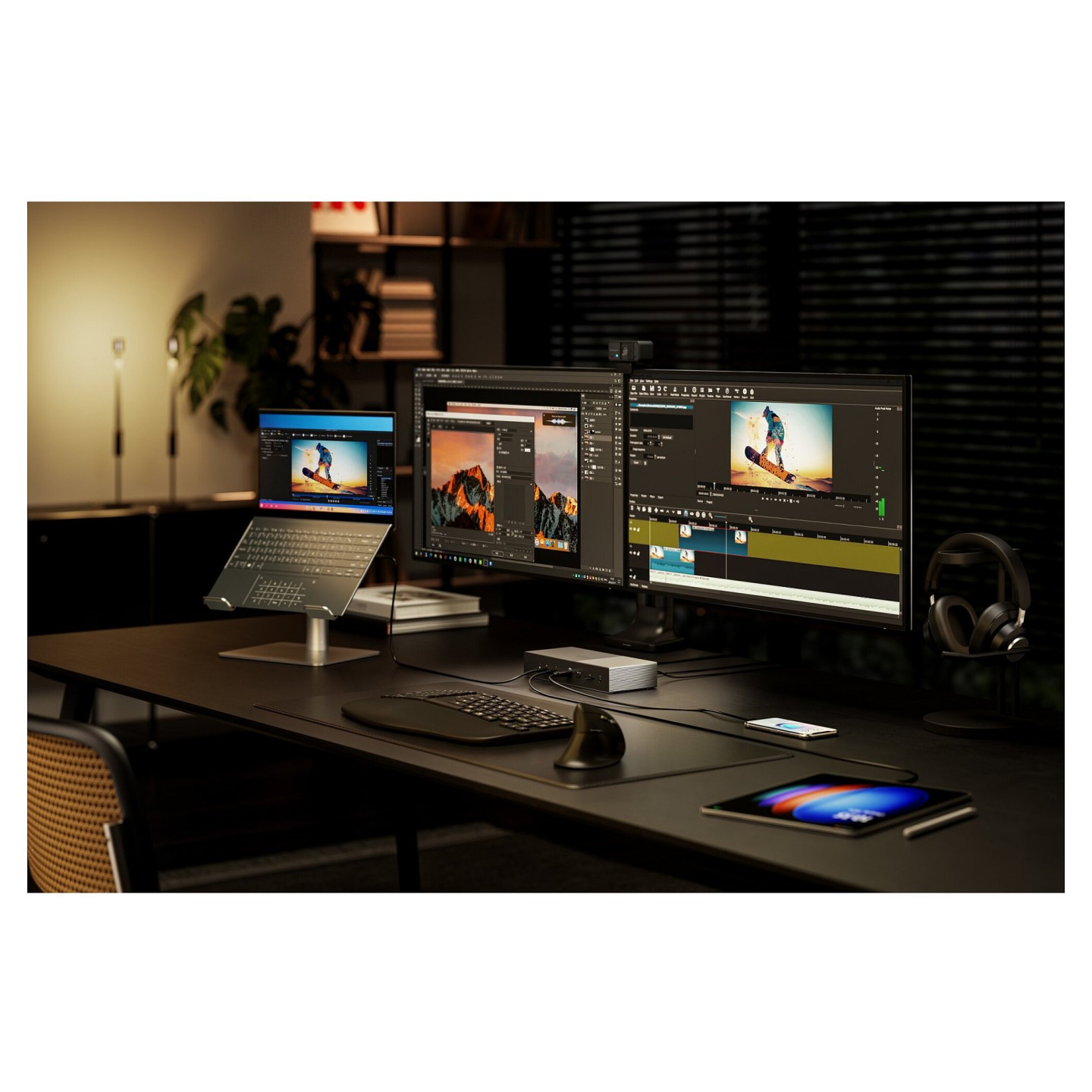 Kensington Dockingstation EQ Thunderbolt5 Triple mit 140W PD — Buy in Cyprus with Fast Delivery