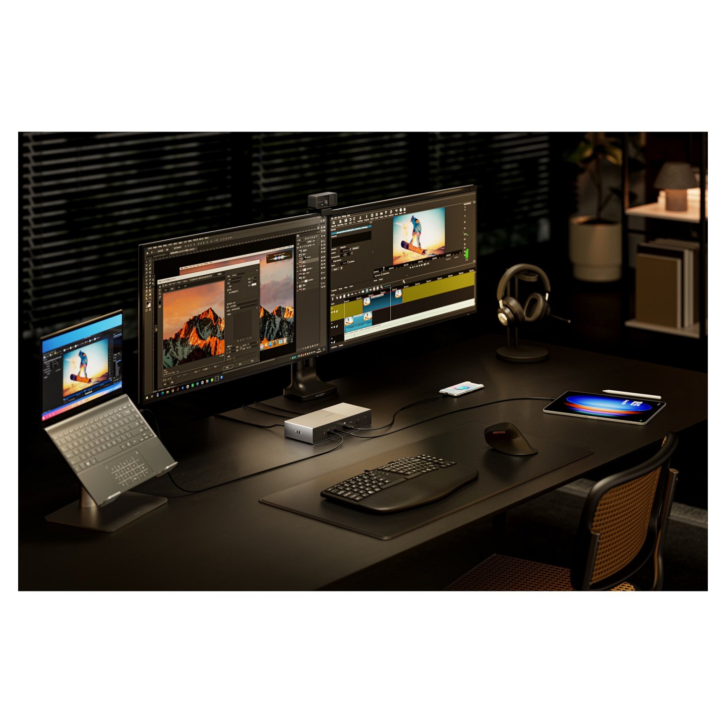 Kensington Dockingstation EQ Thunderbolt5 Triple mit 140W PD — Buy in Cyprus with Fast Delivery