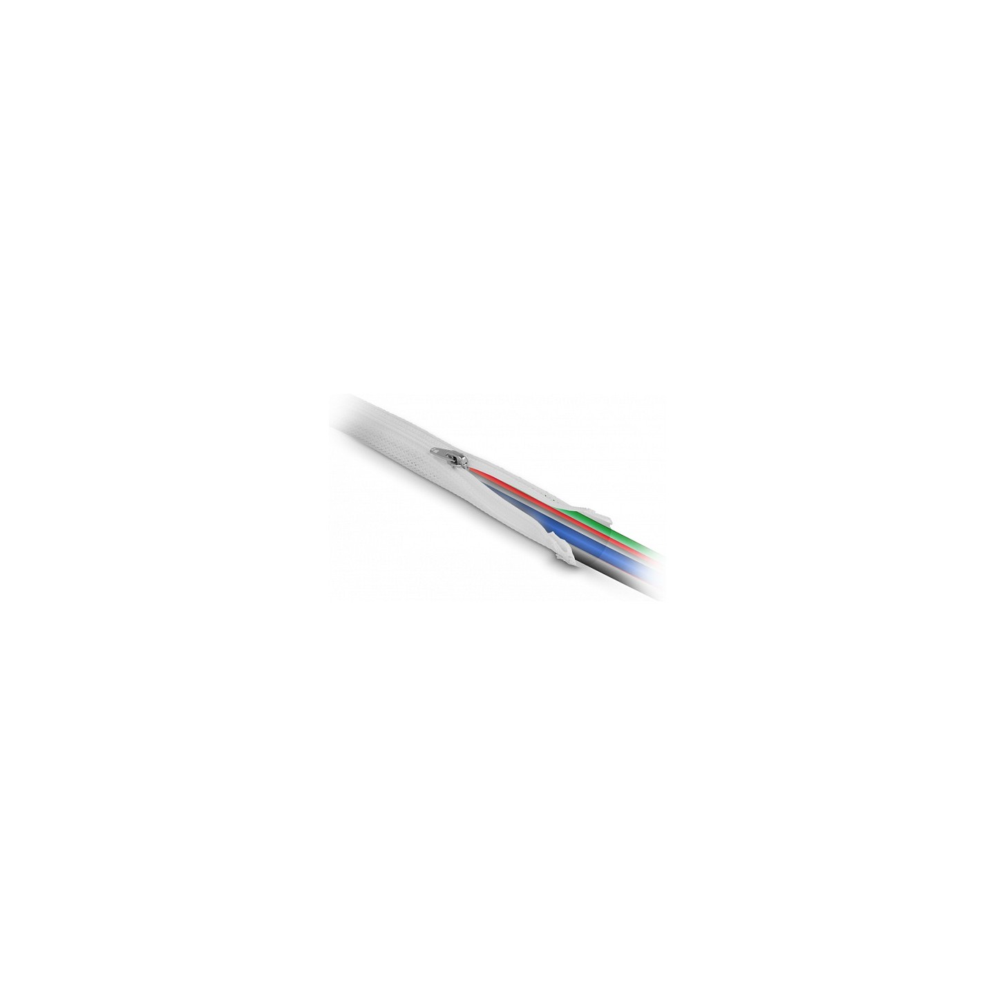 Geflechtschlauch mit Reißverschluss hitzebeständig 3 m x 30 mm weiß — Buy in Cyprus with Fast Delivery