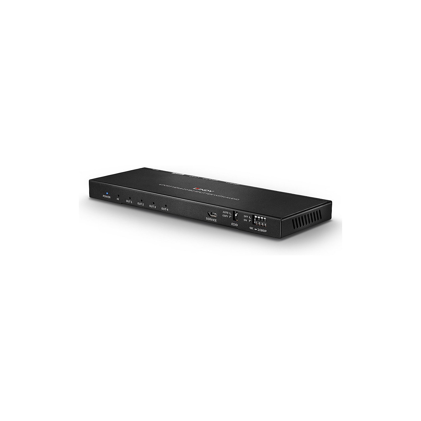 LINDY 4 Port HDMI 2.0 18G Splitter mit Audio — Buy in Cyprus with Fast Delivery