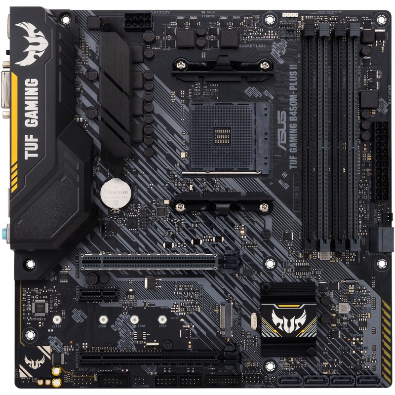 Buy ASUS TUF Gaming B450M-Plus II - AM4 Micro-ATX Motherboard - DDR4 up to 128GB... in Cyprus, Nicosia, Limassol, Larnaka, Pafos