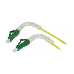 Synergy21 LWL-1-Faser-Patchk. 0.5mtr.LC(APC)-LC(APC). 9 125u. OS2. G657A2. AD2mm. flexible Knickschutztülle
