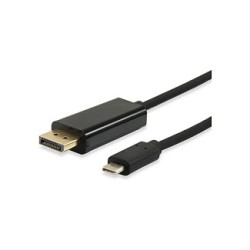 Equip Adapter USB-C - to DisplayPort 4K60Hz 1.80m sw Polybeutel — Buy in Cyprus with Fast Delivery