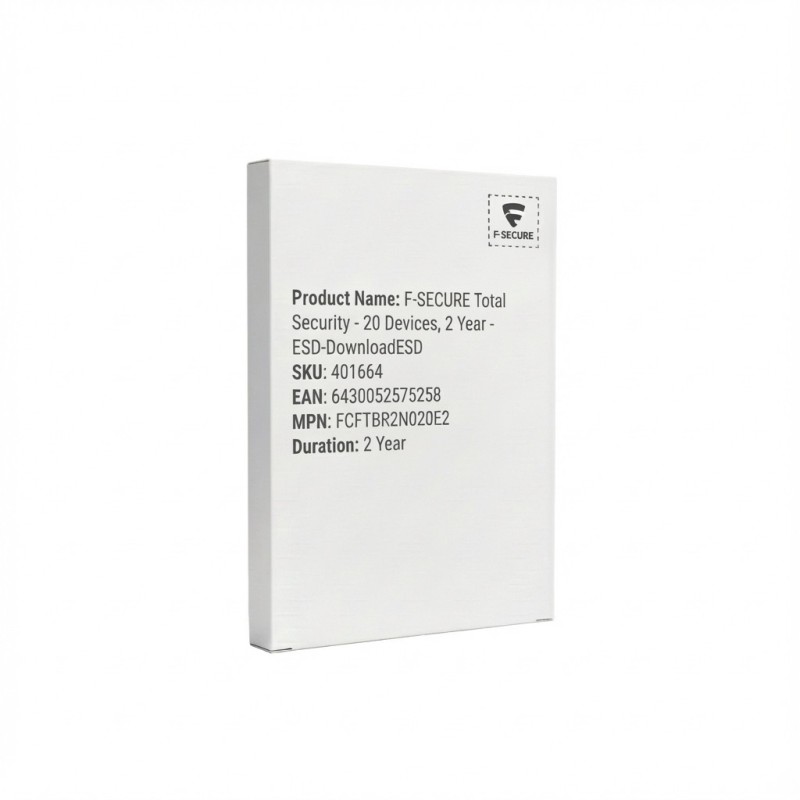 F-SECURE Total Security - 20 Devices. 2 Year - ESD-DownloadESD — Buy in Cyprus with Fast Delivery