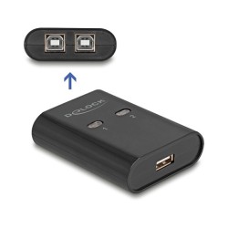DELOCK USB 2.0 Switch für 2 PC an 1 Gerät — Buy in Cyprus with Fast Delivery
