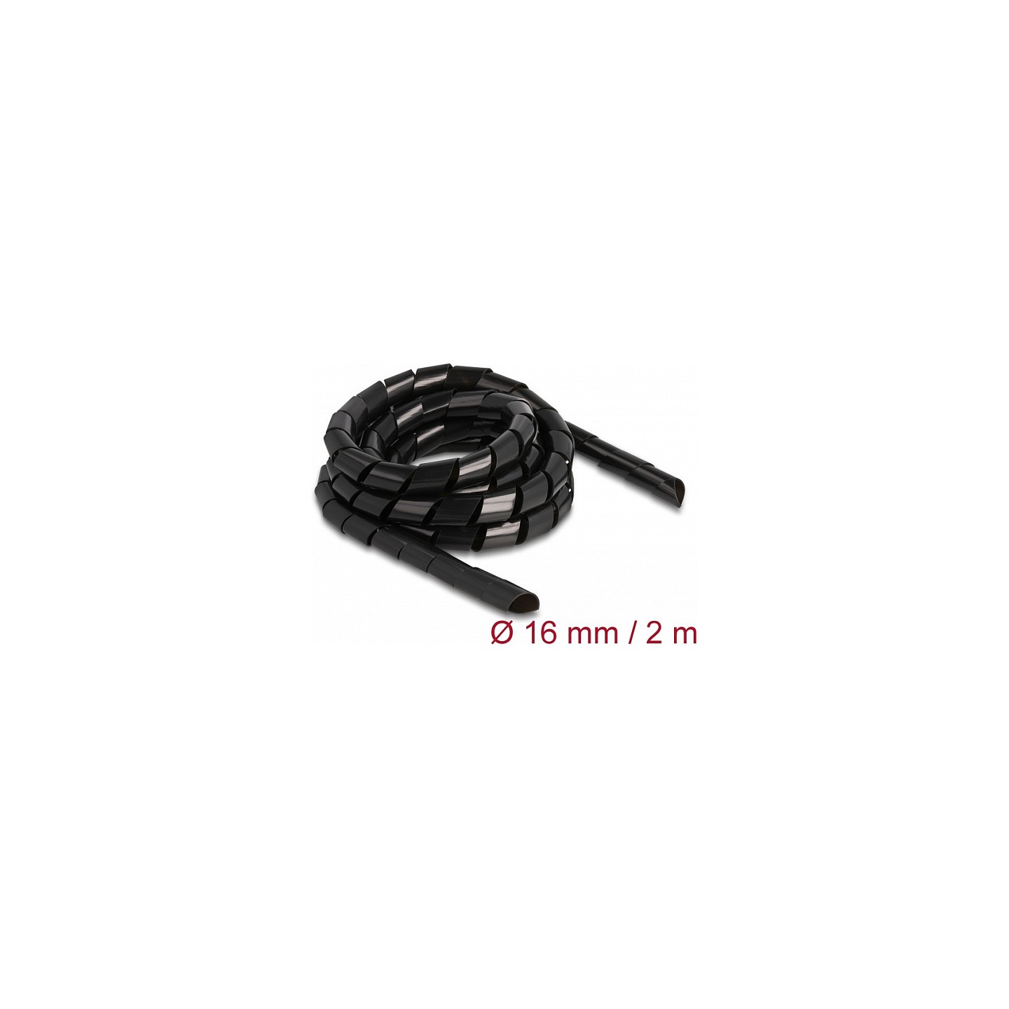 Spiralschlauch flexibel 2 m x 16 mm schwarz — Buy in Cyprus with Fast Delivery