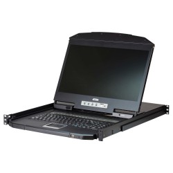 ATEN CL3108NX KVM-Switch. 18.5Zoll TFT. VGA. PS 2-USB. 8 Port. FR-Layout — Buy in Cyprus with Fast Delivery