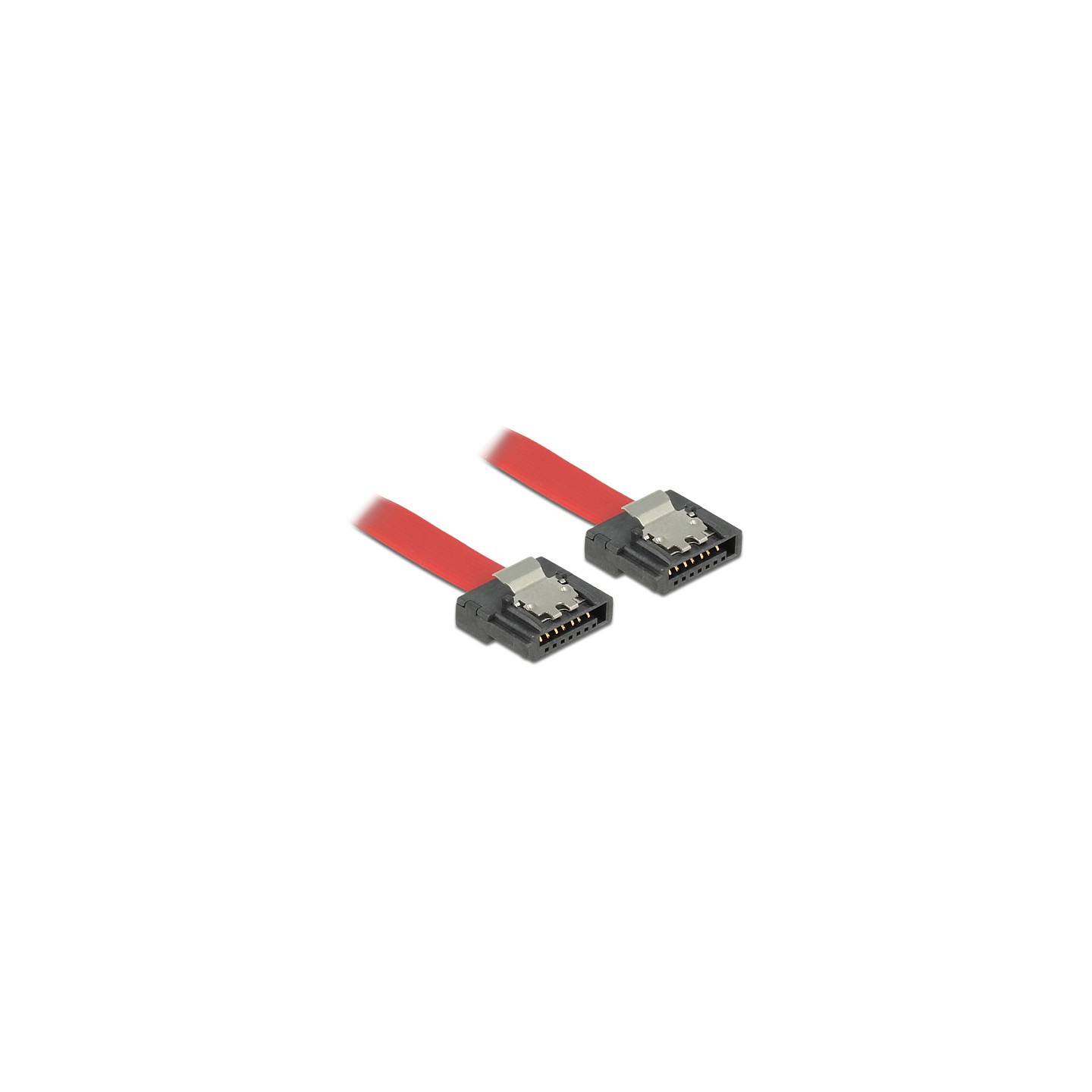 DeLock SATA 6 Gb s Kabel 10 cm rot FLEXI — Buy in Cyprus with Fast Delivery