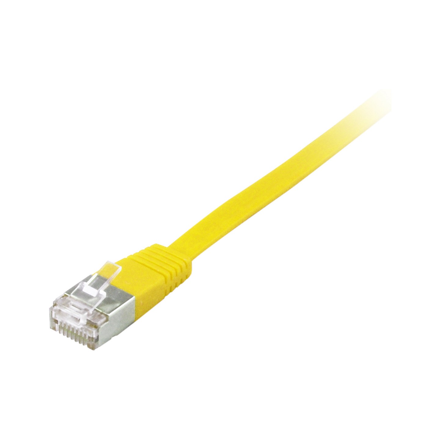 Equip Patchkabel Cat6A U FTP 2xRJ45 10.00m gelb Flach LSZH Polybeutel — Buy in Cyprus with Fast Delivery