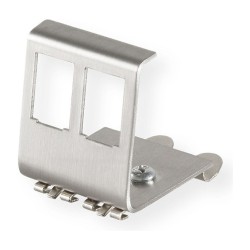 VALUE Hutschienen-Adapter unbestckt. fr 2 Keystones — Buy in Cyprus with Fast Delivery