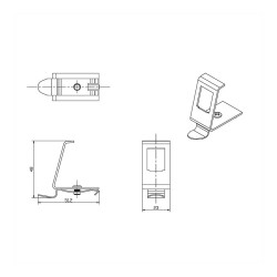 ROLINE Hutschienen-Adapter unbestckt. fr 1 Keystone — Buy in Cyprus with Fast Delivery