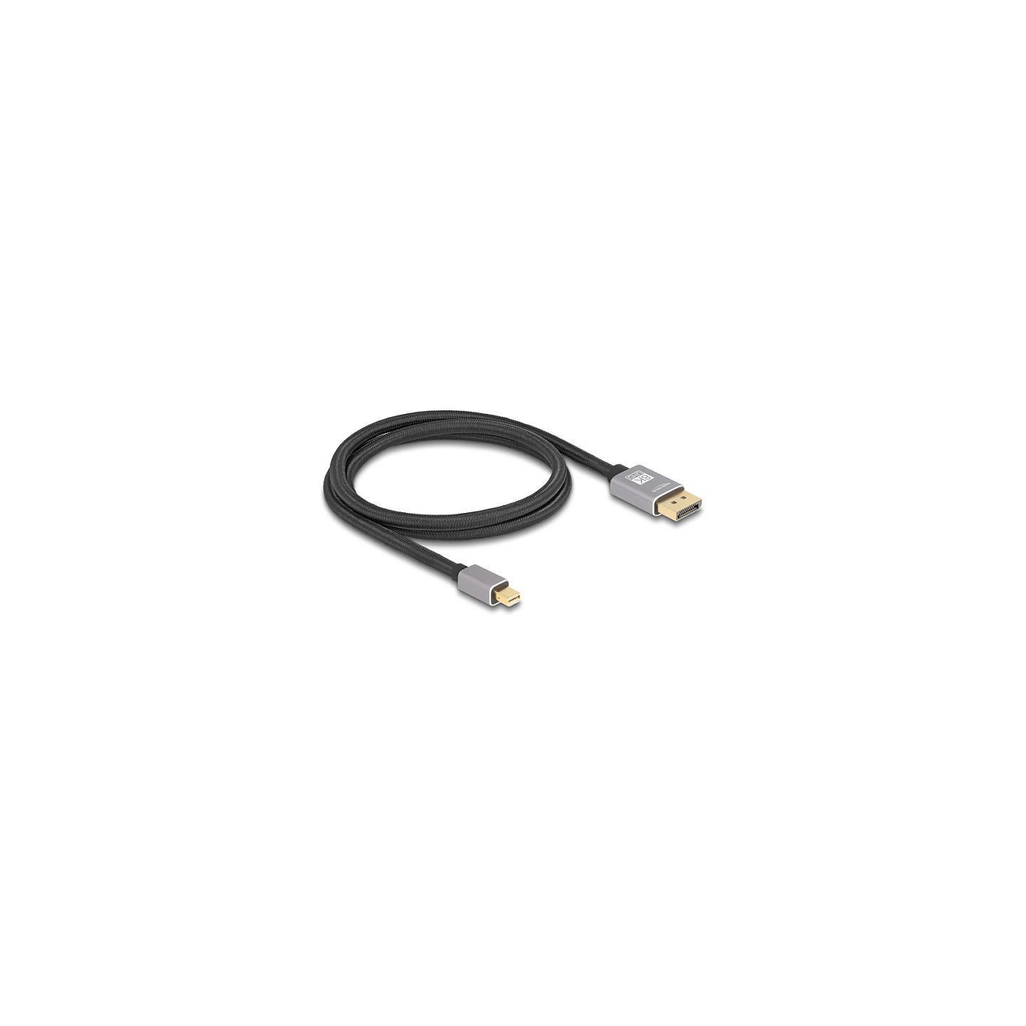 Mini DisplayPort zu DisplayPort Kabel 8K 60 Hz 1 m grau Metall ohne Einrastfunktion — Buy in Cyprus with Fast Delivery