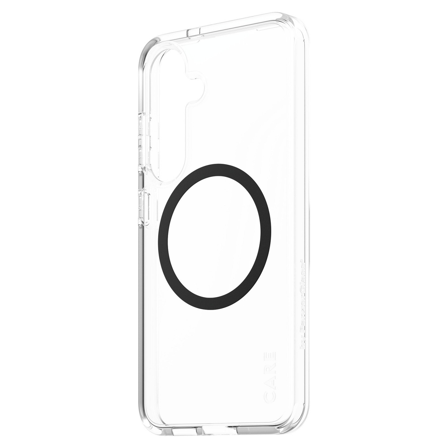 CARE Flagship Case Clear w. Black QI Compatible Galaxy S25 — Buy in Cyprus with Fast Delivery