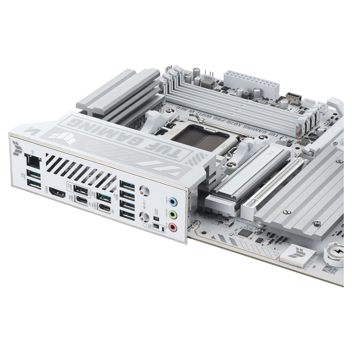 TUF GAMING X870-PRO WIFI7 W NEO (AMD.AM5.DDR5.ATX) — Buy in Cyprus with Fast Delivery