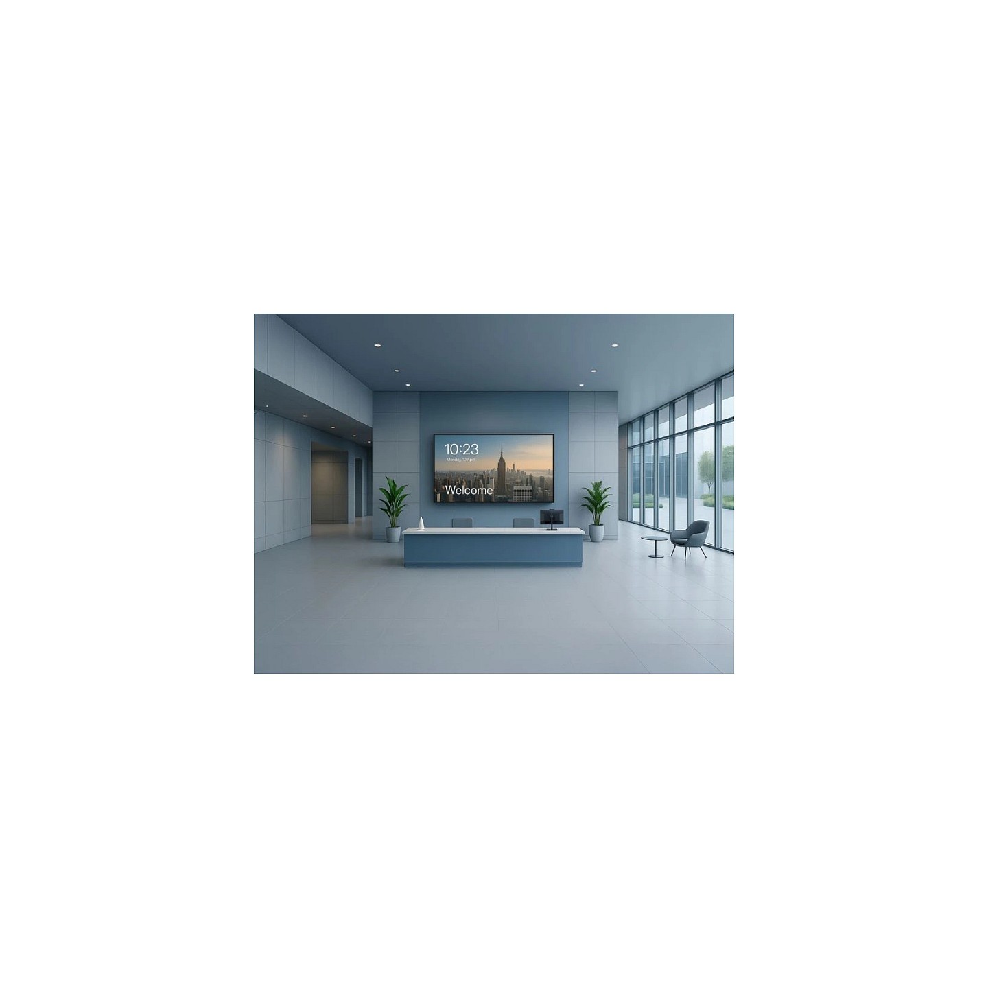 Viewsonic 218.4cm CDE8614-2C 16:9 HDMI LAN USB-C 500nits — Buy in Cyprus with Fast Delivery