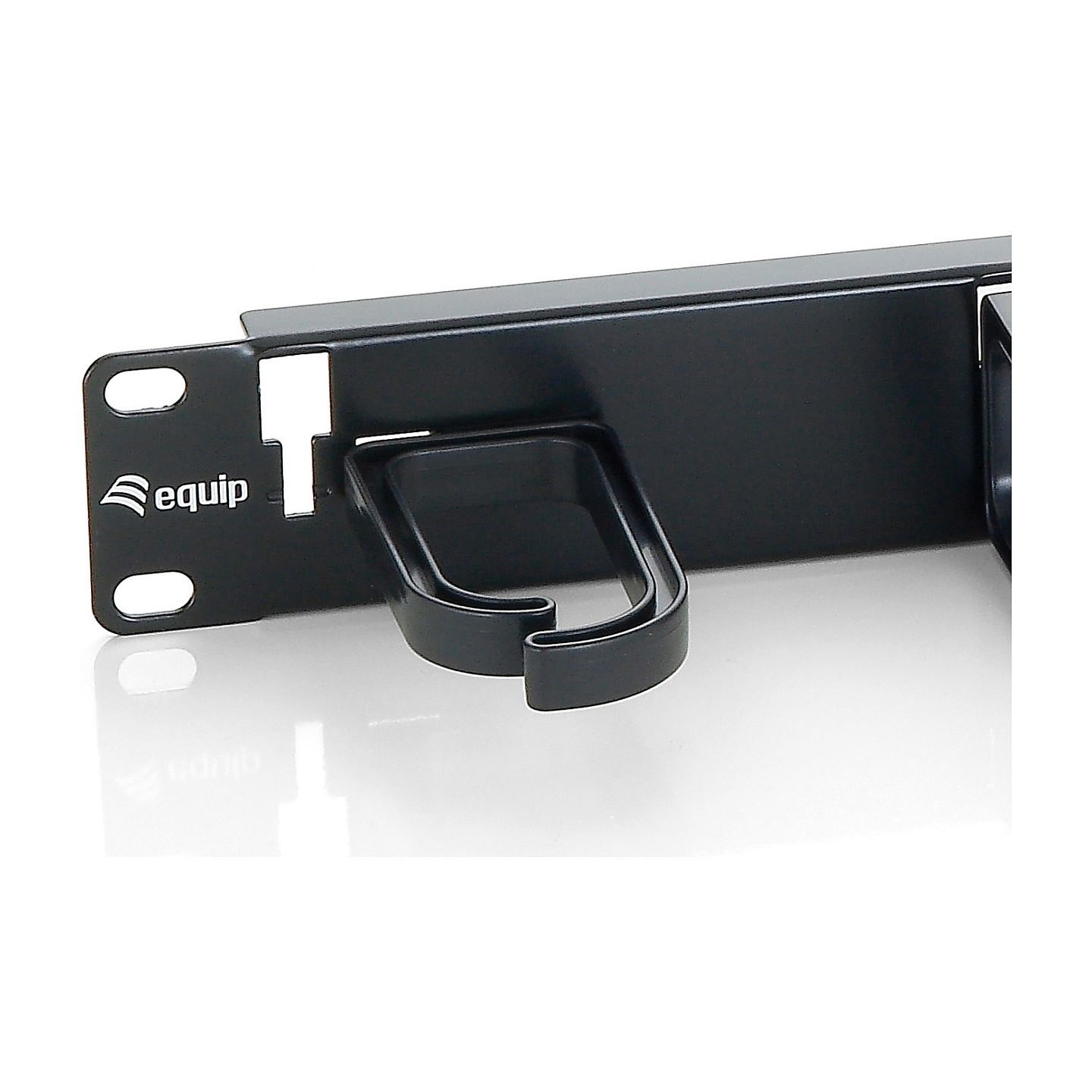 Equip Kabelmanagement Panel 19' 1HE schwarz RAL 9005 — Buy in Cyprus with Fast Delivery