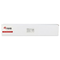 Equip Kabelmanagement Panel 19' 1HE schwarz RAL 9005 — Buy in Cyprus with Fast Delivery