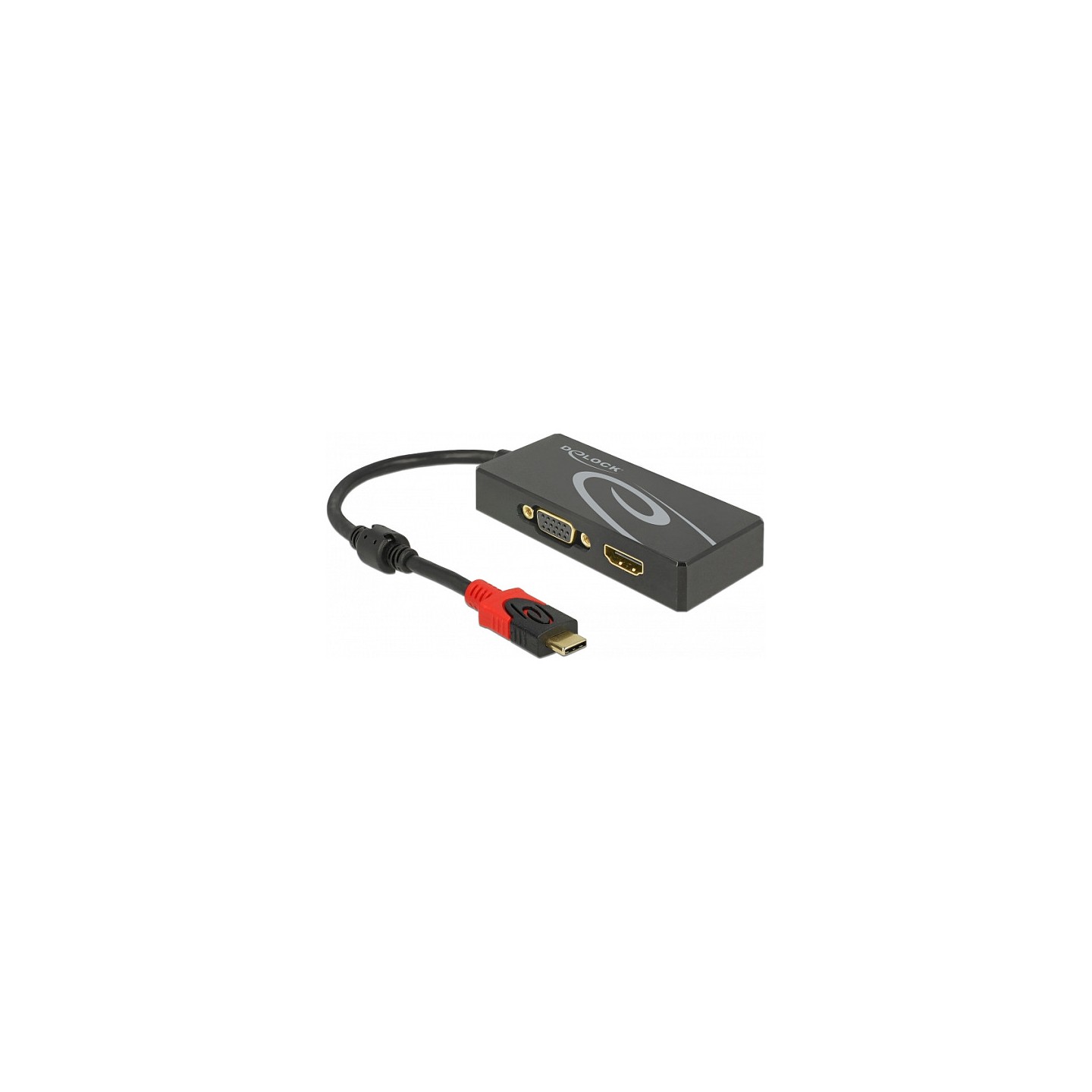 USB Type-CTM Splitter (DP Alt Mode) to 1 x HDMI + 1 x VGA out — Buy in Cyprus with Fast Delivery