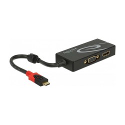 USB Type-CTM Splitter (DP Alt Mode) to 1 x HDMI + 1 x VGA out — Buy in Cyprus with Fast Delivery