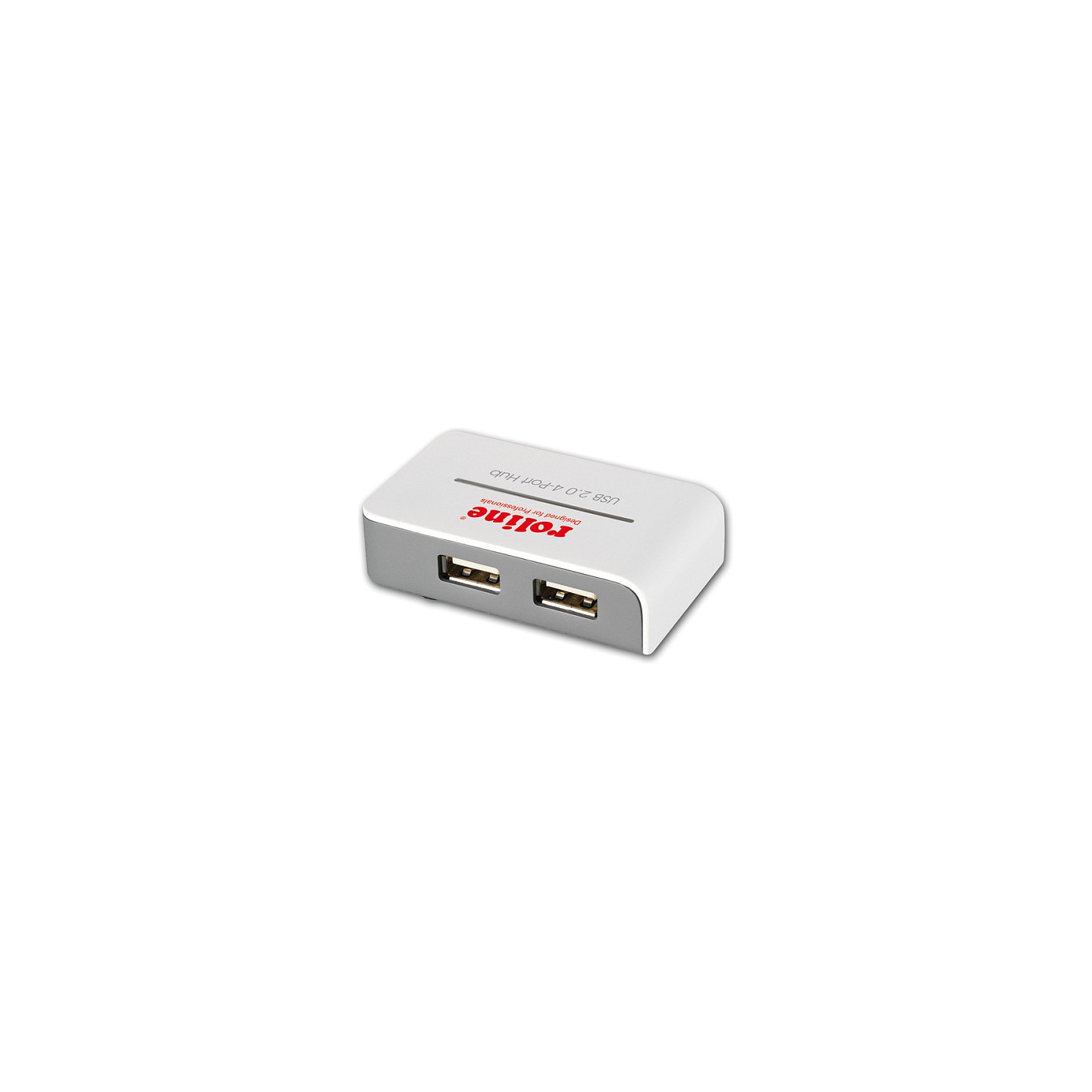 ROLINE USB 2.0 Hub 'Black and White'. 4 Ports. mit Netzteil — Buy in Cyprus with Fast Delivery