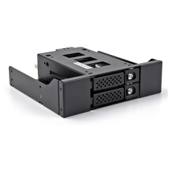 Slim Bay Wechselrahmen für 2 x 2.5? U.2 NVMe SSD mit 5.25? Rahmen — Buy in Cyprus with Fast Delivery