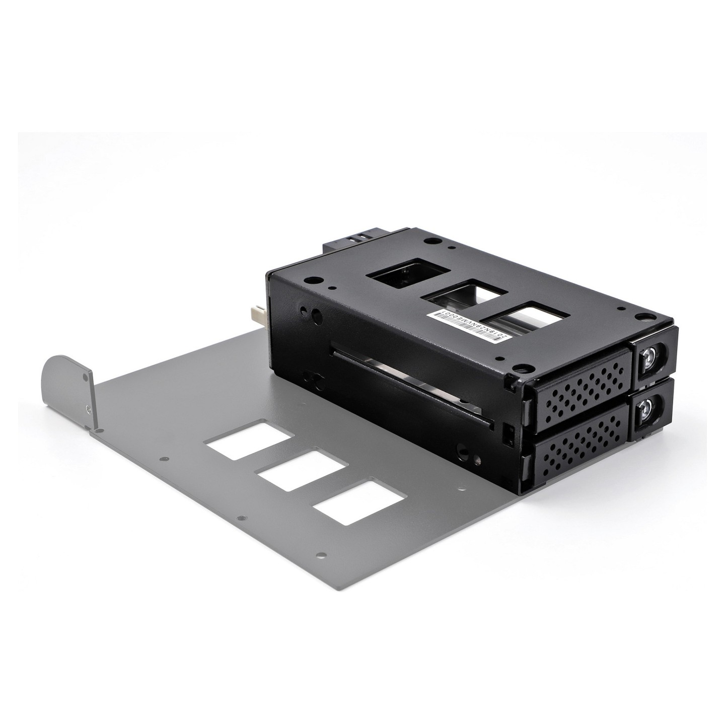 Slim Bay Wechselrahmen für 2 x 2.5? U.2 NVMe SSD mit 5.25? Rahmen — Buy in Cyprus with Fast Delivery