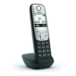 GIGASET A690HX schwarz 5.1 cm 2 Zoll schwarz-weiss Grafik-Display Freisprechen Telefonbuch fr DECT Basisstationen und...