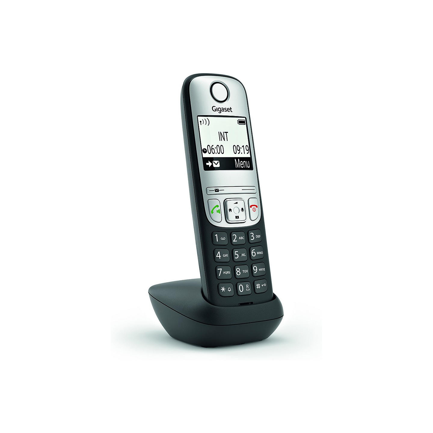 GIGASET A690HX schwarz 5.1 cm 2 Zoll schwarz-weiss Grafik-Display Freisprechen Telefonbuch fr DECT Basisstationen und...