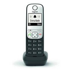 GIGASET A690HX schwarz 5.1 cm 2 Zoll schwarz-weiss Grafik-Display Freisprechen Telefonbuch fr DECT Basisstationen und...